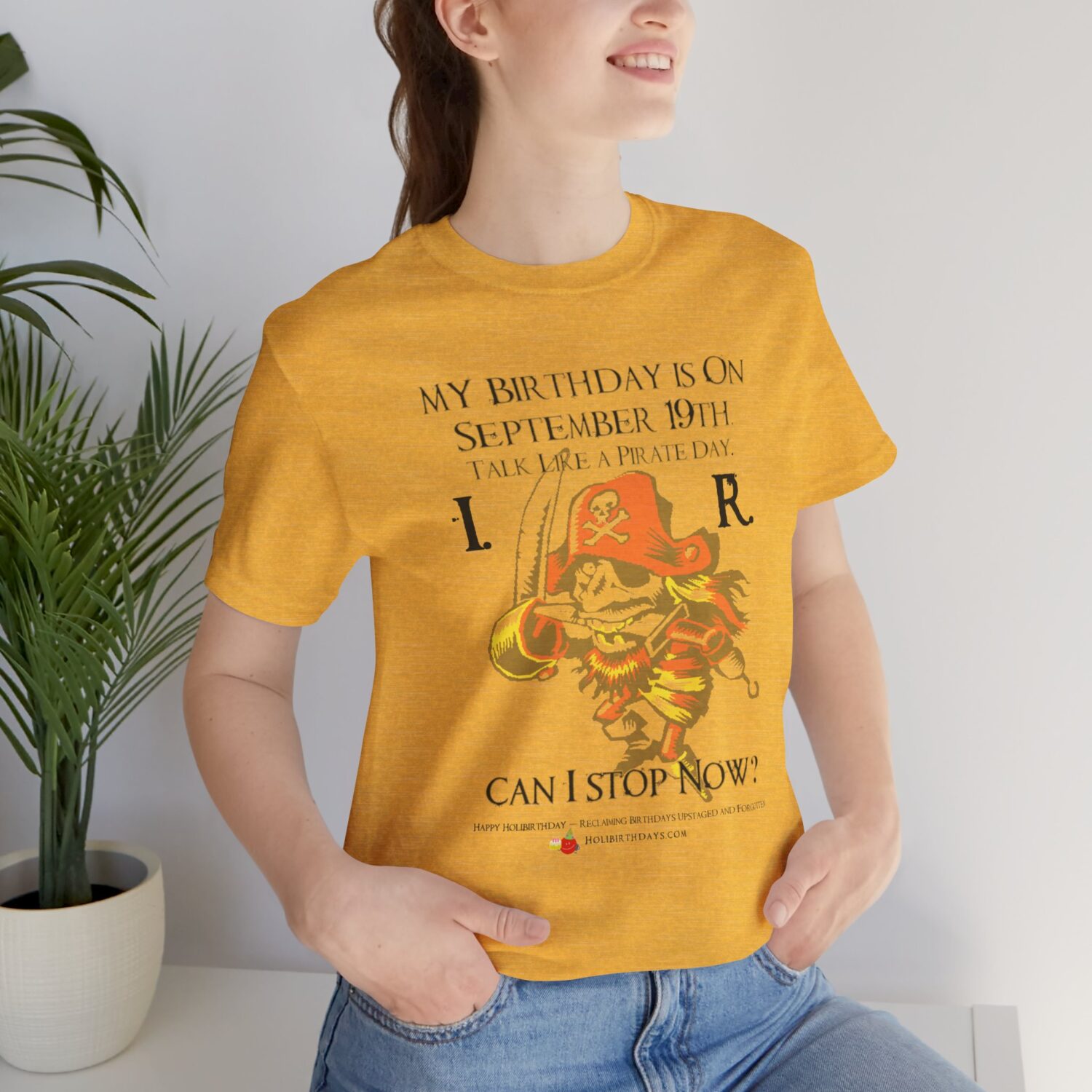 TALK LIKE A PIRATE DAY Swashbucklin' Tee Shirt!        I. R.  - Can I stop Now?