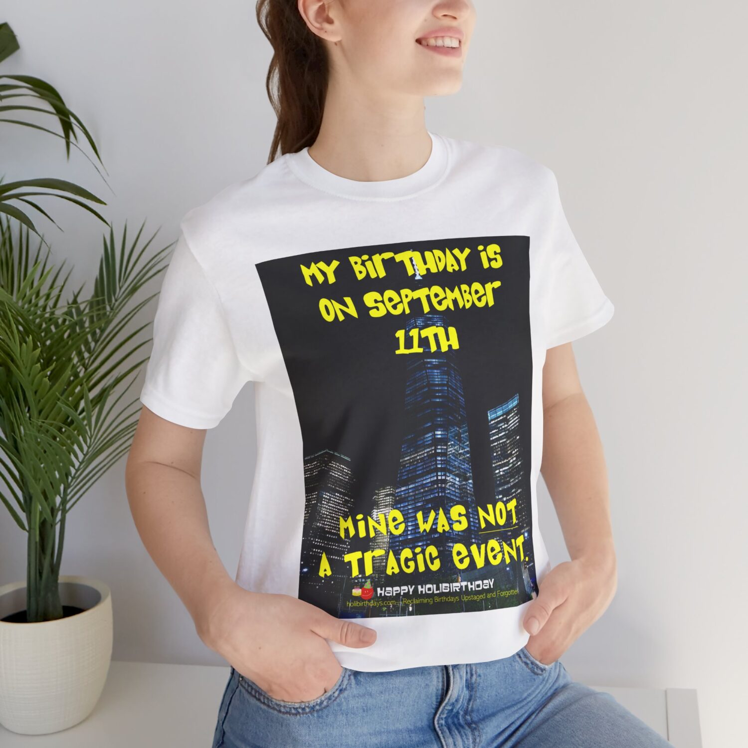 "My Birthday was not a Tragic Event" Shirt - Image 10