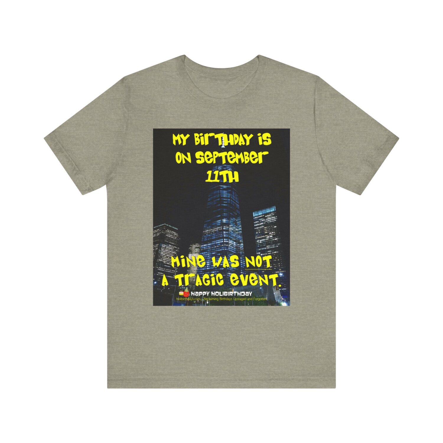 "My Birthday was not a Tragic Event" Shirt - Image 16