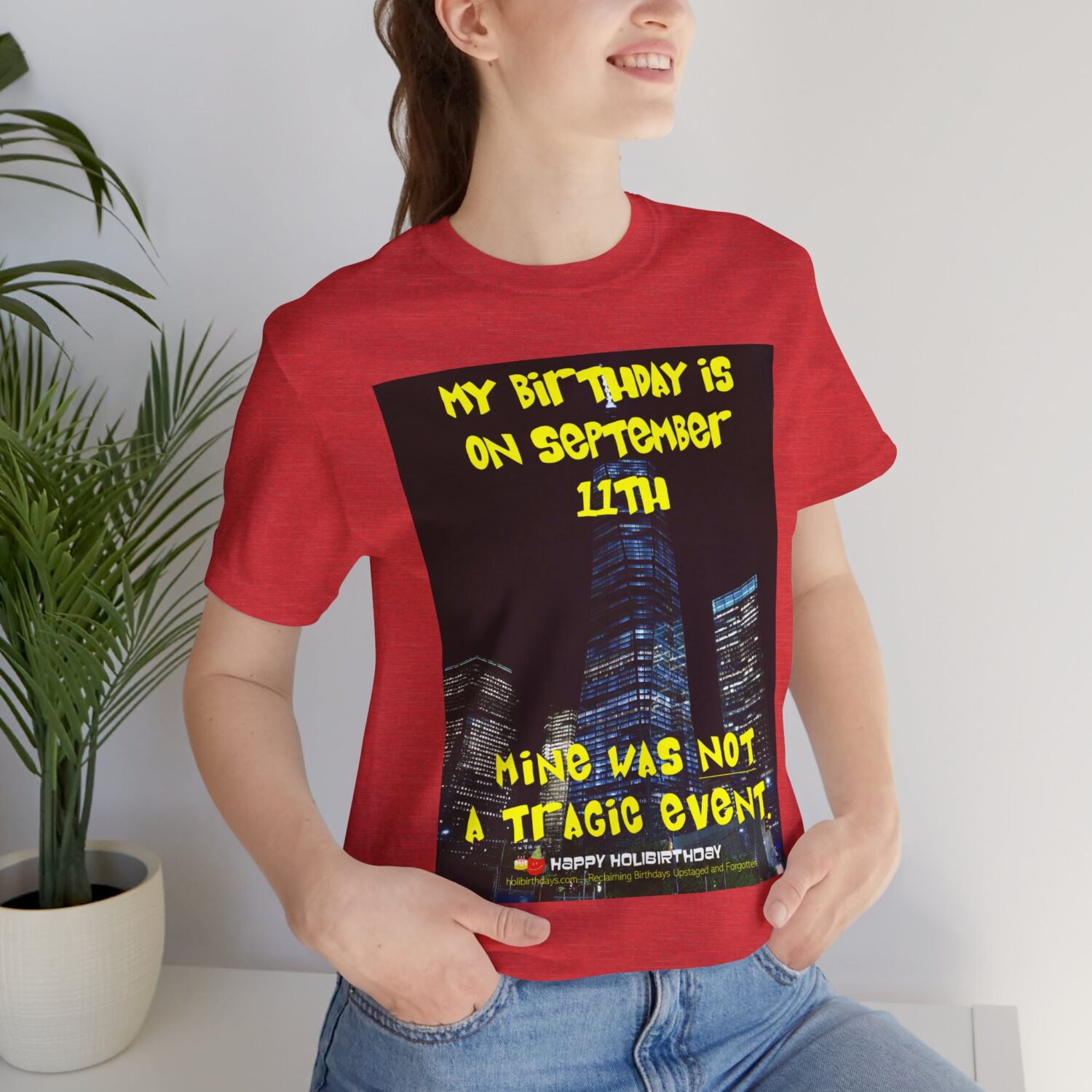 "My Birthday was not a Tragic Event" Shirt - Image 35