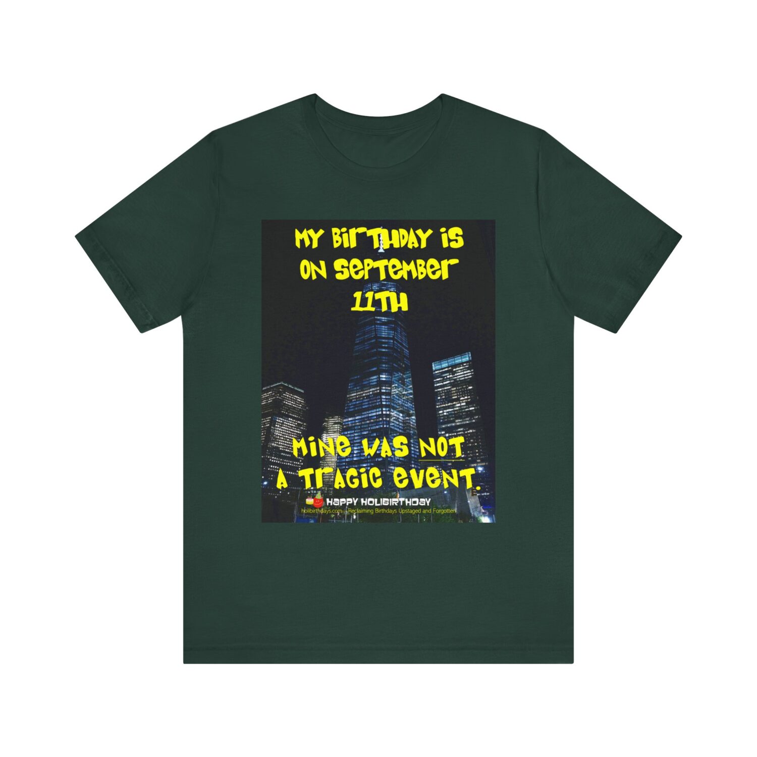 "My Birthday was not a Tragic Event" Shirt - Image 21