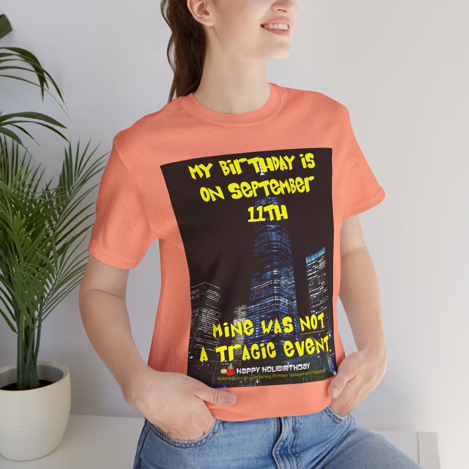 "My Birthday was not a Tragic Event" Shirt - Image 15
