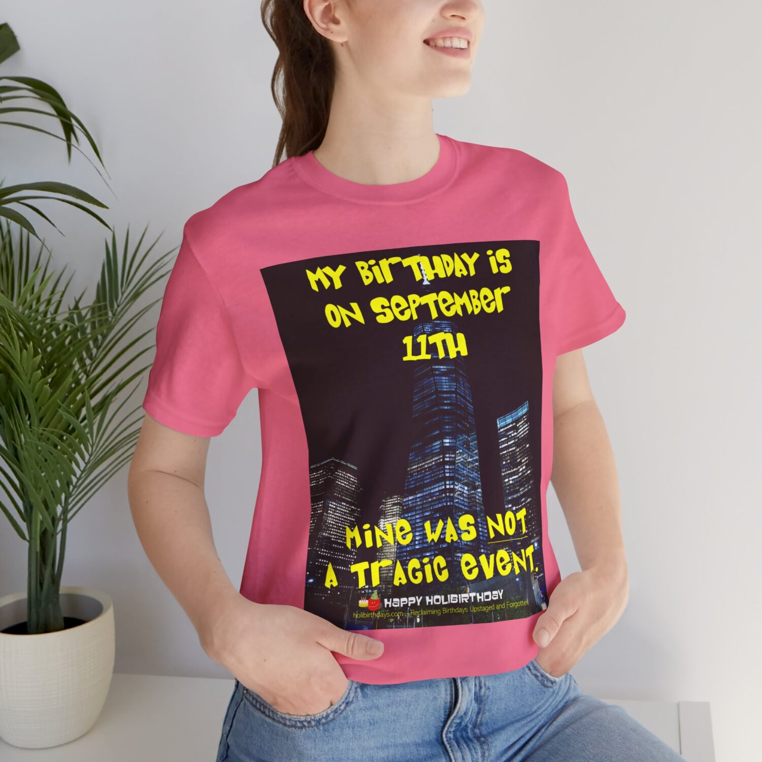 "My Birthday was not a Tragic Event" Shirt - Image 30