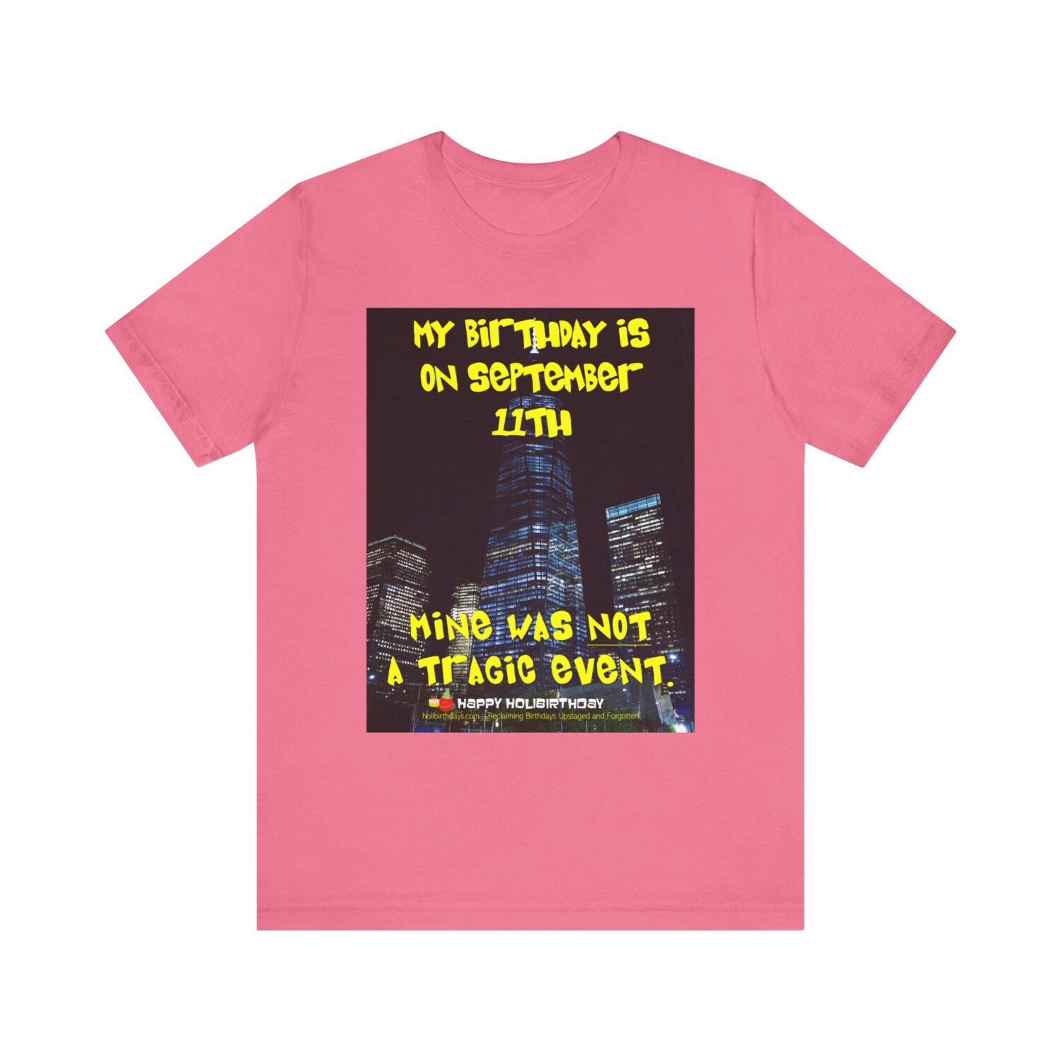 "My Birthday was not a Tragic Event" Shirt - Image 26