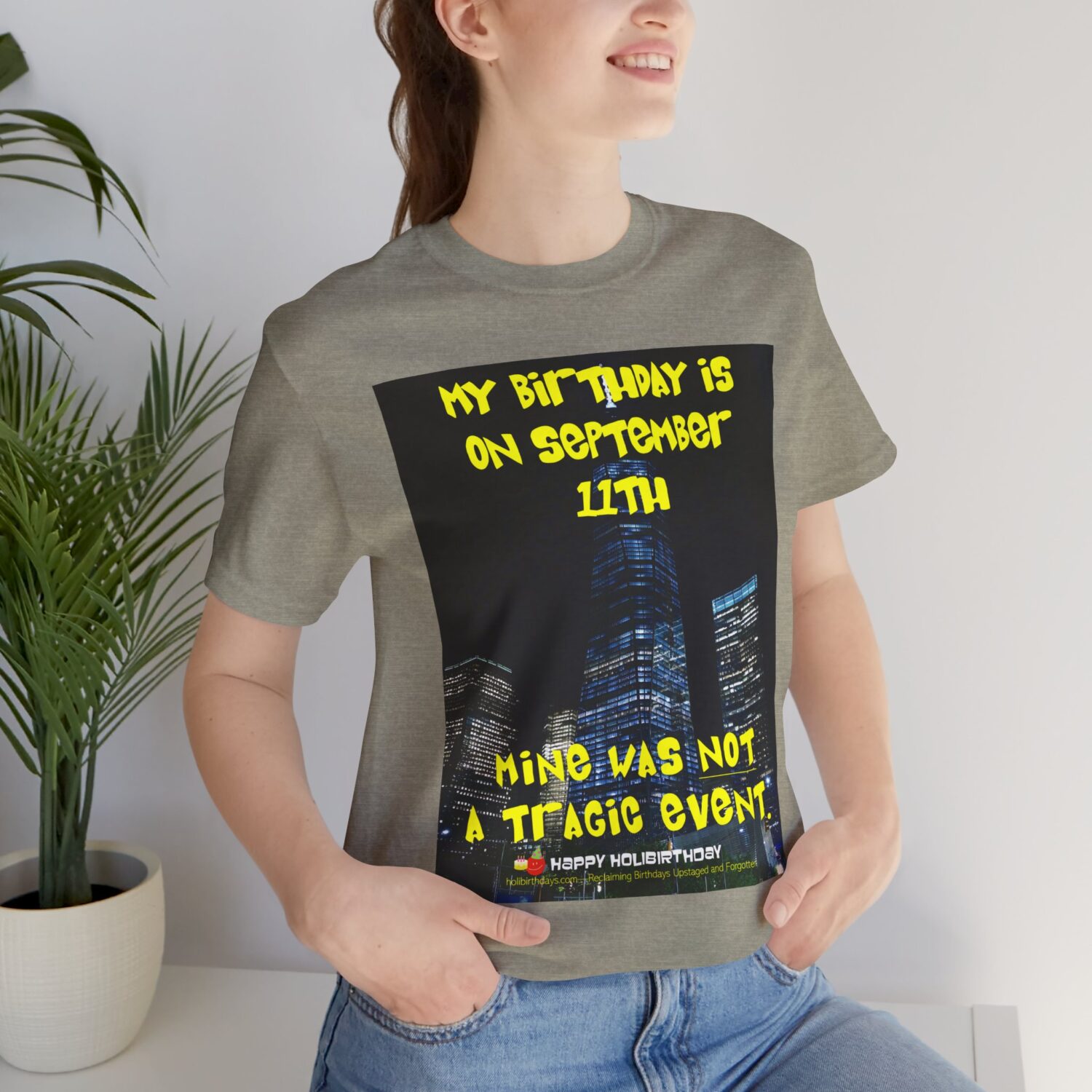 "My Birthday was not a Tragic Event" Shirt - Image 20
