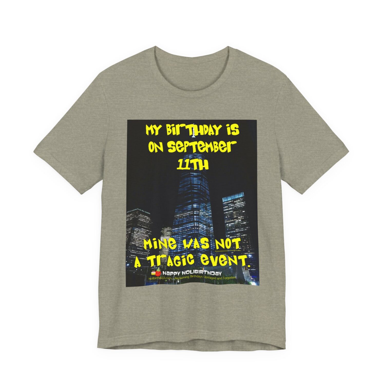 "My Birthday was not a Tragic Event" Shirt - Image 18