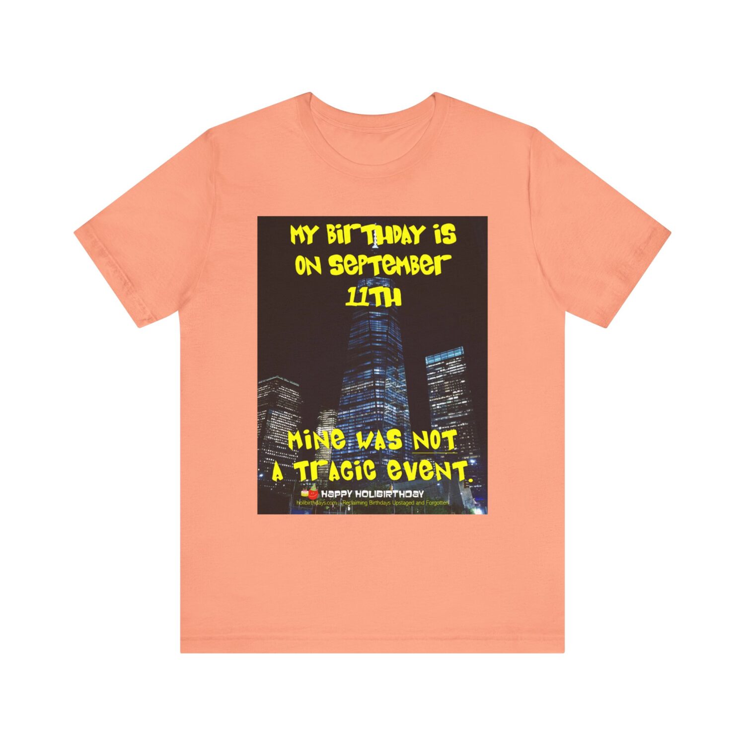 "My Birthday was not a Tragic Event" Shirt - Image 11