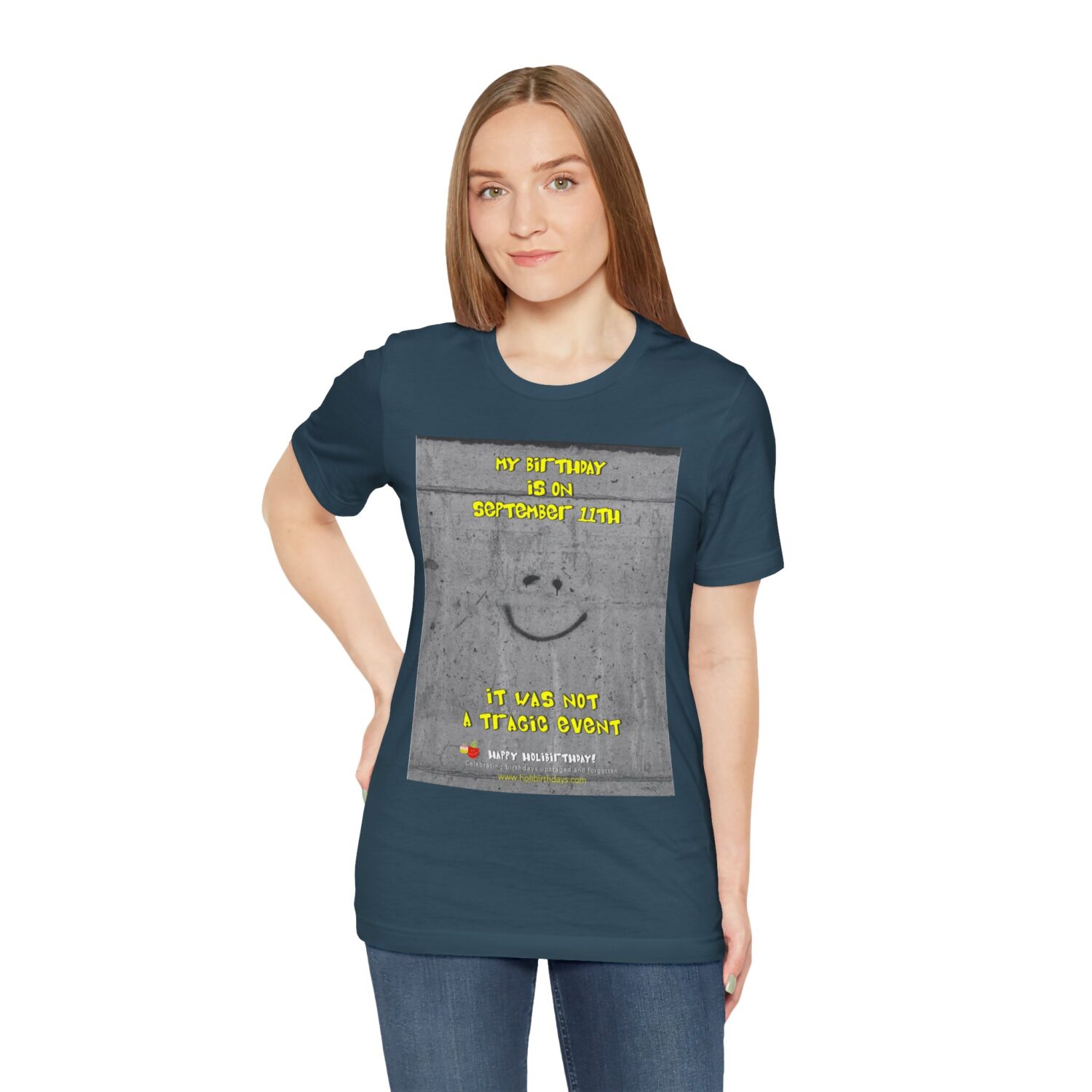 Yours was NOT a Tragic Event!  September 11th Holibirthdays Shirt - Image 3