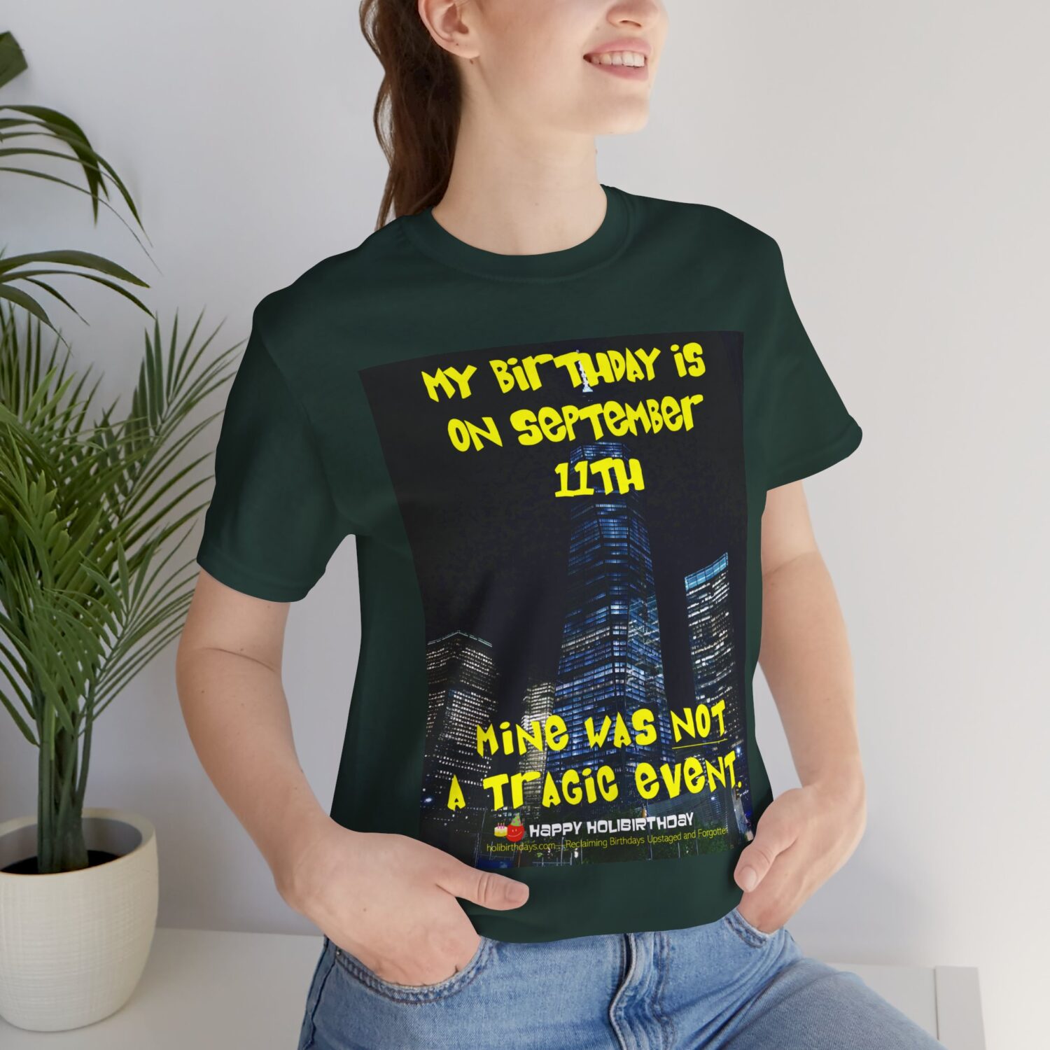 "My Birthday was not a Tragic Event" Shirt - Image 25