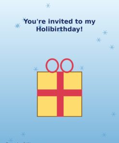 The Holibirthday Invitation — December Holibirthday eCard