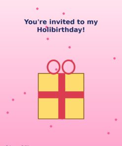 The Holibirthday Invitation — February Holibirthday eCard