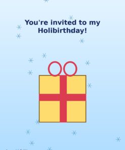 The Holibirthday Invitation — January Holibirthday eCard