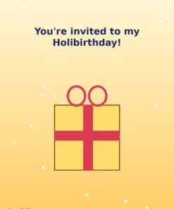 The Holibirthday Invitation — June Holibirthday eCard
