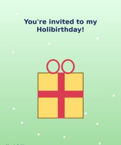 The Holibirthday Invitation — March Holibirthday eCard