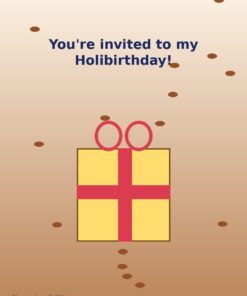 The Holibirthday Invitation — November Holibirthday eCard