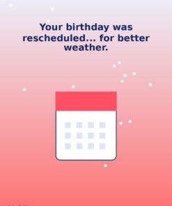 Rescheduled (Not Forgotten) — July Holibirthday eCard