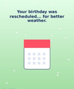 Rescheduled (Not Forgotten) — March Holibirthday eCard