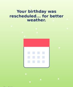 Rescheduled (Not Forgotten) — May Holibirthday eCard