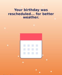 Rescheduled (Not Forgotten) — October Holibirthday eCard