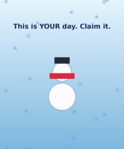 Claim Your Day — December Holibirthday eCard