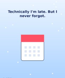 Better Late Than Forgotten — April Holibirthday eCard