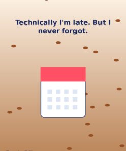 Better Late Than Forgotten — November Holibirthday eCard