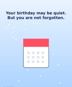 The Quiet One — April Holibirthday eCard