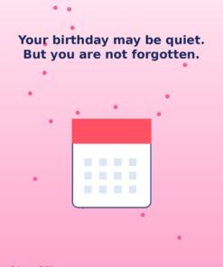 The Quiet One — February Holibirthday eCard