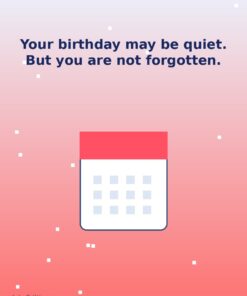 The Quiet One — July Holibirthday eCard