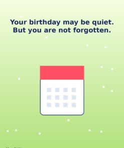 The Quiet One — May Holibirthday eCard