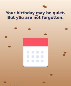 The Quiet One — November Holibirthday eCard