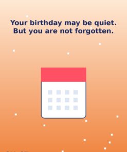 The Quiet One — October Holibirthday eCard