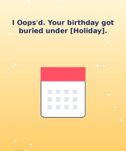 I Oops'd — June Holibirthday eCard