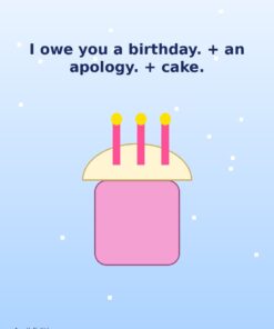 The Guilt Trip — April Holibirthday eCard