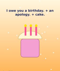The Guilt Trip — August Holibirthday eCard