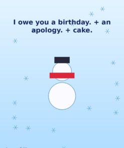 The Guilt Trip — January Holibirthday eCard