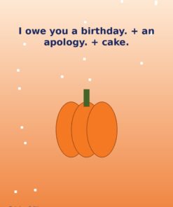 The Guilt Trip — October Holibirthday eCard