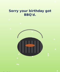 BBQ'd Your Birthday — May Holibirthday eCard
