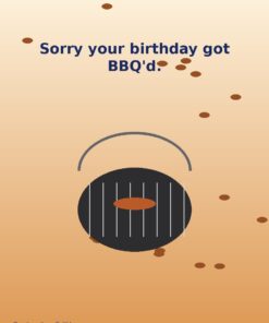 BBQ'd Your Birthday — September Holibirthday eCard