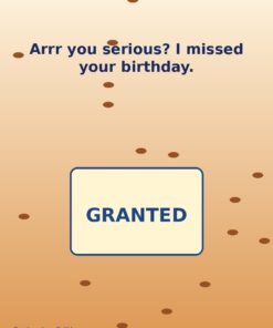 Arrr You Serious? Holibirthday eCard