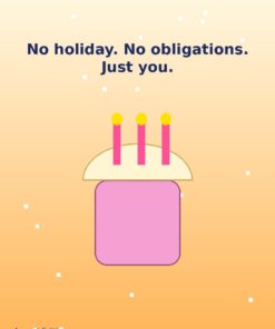 Your Day, Your Rules Holibirthday eCard